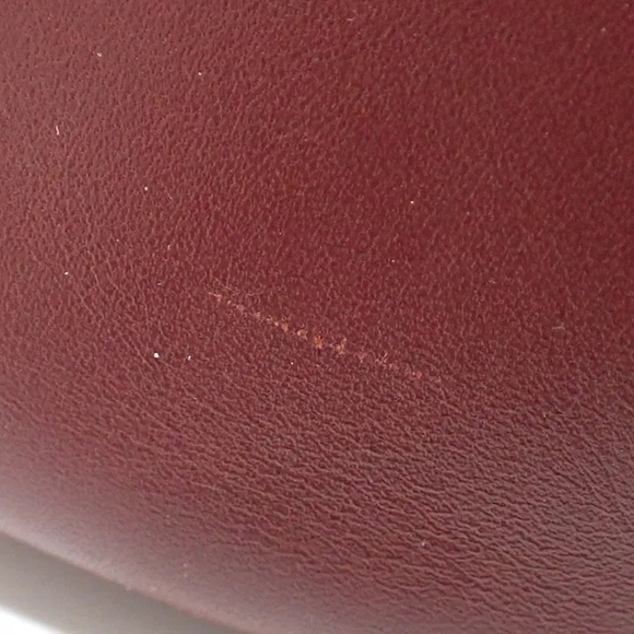 Cartier shoulder bag mast line ladies bordeaux calf leather - Picture 5 of 7